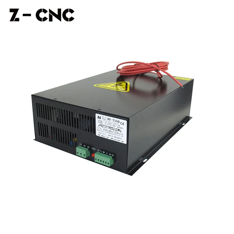 Z-CNC T150 130-150W Co2 Laser Power  AC110/220V Laserpwr Co2 Laser PSU HY Co2 Power Replace MYJG150 Reci 150W Power