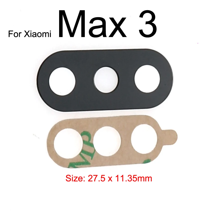 Yuxi Kamera Belakang Kaca Penutup Lensa Pengganti untuk Xia Mi Mi 8 Lite Se 6 6X 5 5X 5S Plus MAX 3 2 Mi X 2S Mi A1 Pocophone F1