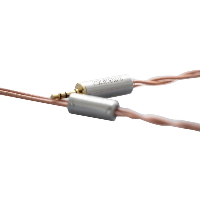 كابل ترقية Moondrop Bort II كابل سماعات 468 كور 0.78 متوافق مع سماعات MOONDROP مع كابل قابل للتبديل