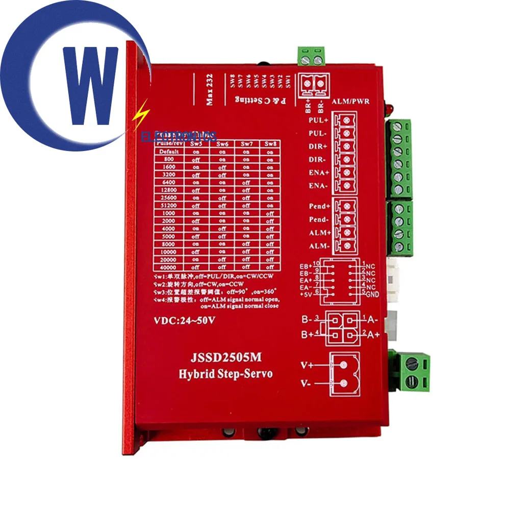 Vermelho 57 conjunto de driver de circuito fechado jssd2505m + ssd257ec80e1 2.2nm nova atualização listada máquina de gravura a laser para trabalhar