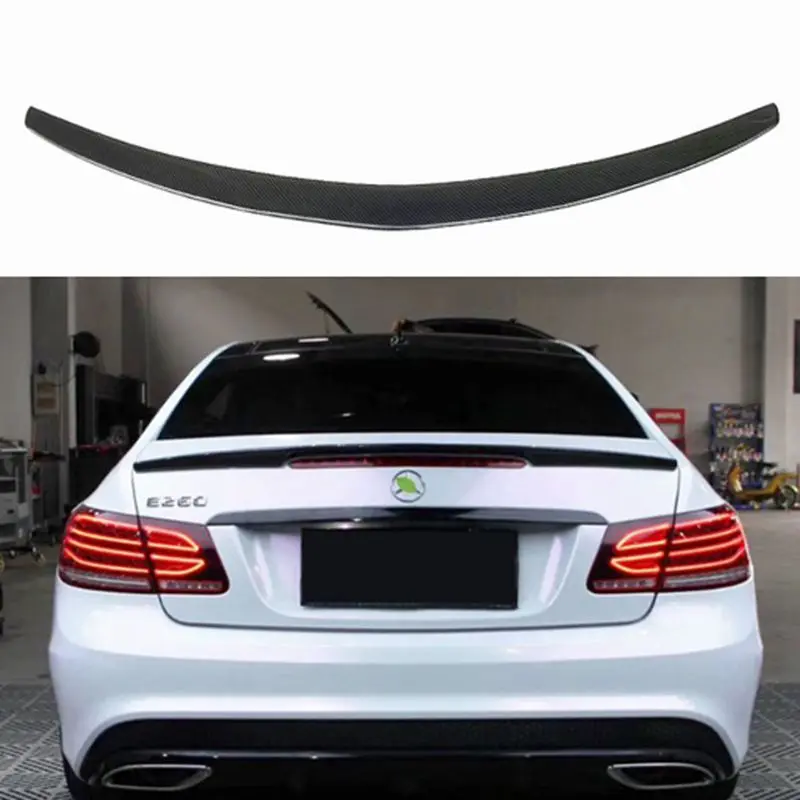 W207 C207 Carbon Fiber Trunk Spoiler AMG Style Wing For Mercedes benz E Class Coupe 2010 - 2016 E200 E250 E300 E350