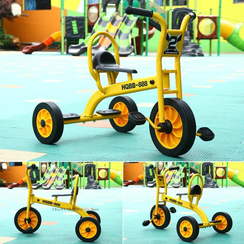 Factory Outlet Kindergarten Children's Tricycle, Preschool Education Kids Bicycle Can Carry Another Kid