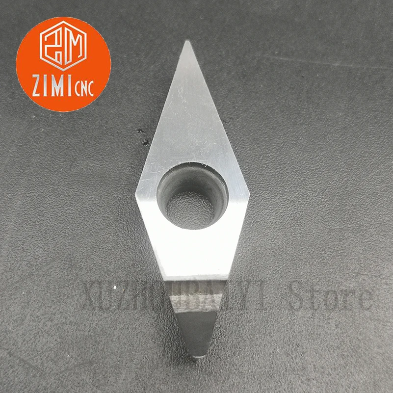 Imagem -06 - Ferramenta de Corte Cnc de Lâmina de Diamante Policristalina 50 Peças Vcgt160402 Pcd Vcmt160402 Pcd Vcgw160402 Pcd Ferramenta de Corte de Torno para Usinagem de Alumínio