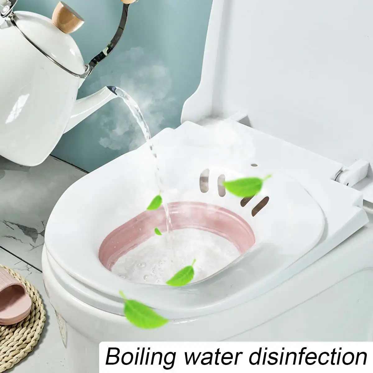 1 PC Foldable Over Toilet Remove Gynecological inflammation Prostatits Hemorroids Yoni Steam Stool Vaginal Steaming Seat