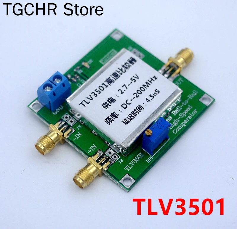 

Tlv3501 High Speed Comparator Frequency Meter Front End Shaping Module 4.5ns Ultra High Speed Comparator