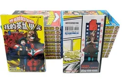 29 Books Volume 1-29 My Hero Academia Manga Book Japan Youth Teens Adult Fiction Cartoon Comic Story Book China Taiwan Version