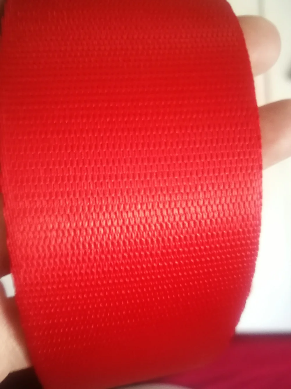 3M-30M Red European Standard Car Seat Belt Webbing  Car Personalized Modification Seat Belt Webbing Car Accessories