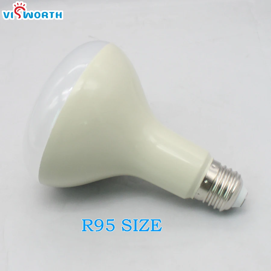 E27 Led Lamp R95 R125 Lampada Led Spotlight 12W 15W 20W Led Bulb Ac 110V 220V 240V Warm Cold White Home Bombillas