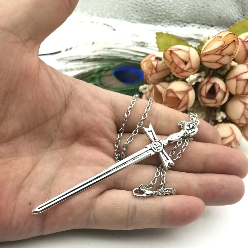 Arthur Necklace Long Sword Pendant Gothic Classics Give Fashion Gifts To Women Manifesto Long Chain