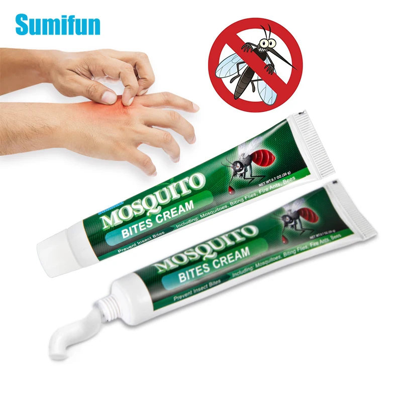 

20g Sumifun Mosquito Repellent Cream Mint Extract Antipruritic Ointment Summer Refreshing Insect Bite Skin Anti Itching Plaster