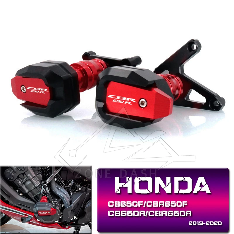 

Для HONDA CB650R CBR650R CB CBR 650R 2019 2020 защита от падения на мотоцикле CNC Рамка слайдер фотозащита