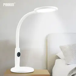 Flexible Desk Lamp Touch Table Lamps For Living Room Gooseneck Desktop Foldable Dimmable Eye Protection Study Lamp Led Light