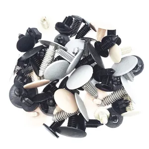 Isolamento Universal Car Roof Cotton Trim Fastener, caminhão, telhado, teto, tronco, tampa, clipe, parafuso, rebite, rebite, 5mm, 6mm, 7mm, 8mm, 9mm, Mistura do furo 10 principais vendas grampo fixador de tela - №9