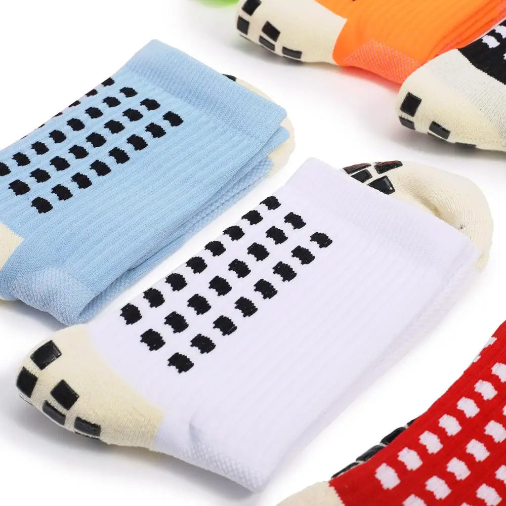 Chaussettes de sport antidérapantes pour hommes, chaussettes de Football, de basket-ball, avec fond en serviette épaisse