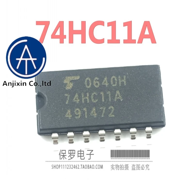 Chip lógico original y nuevo, 100% TC74HC11AF 74HC11A SOP-14, 10 Uds.