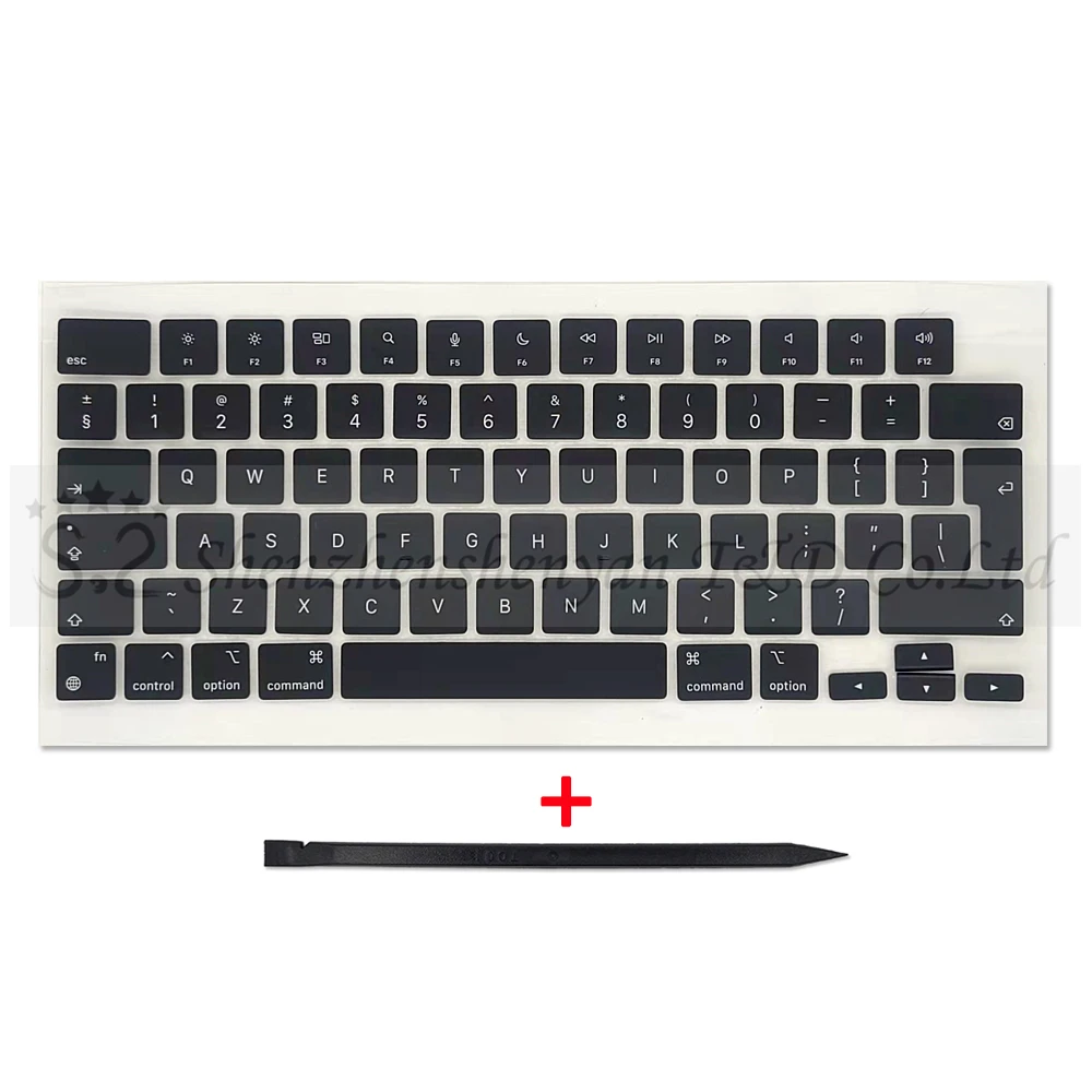 Macbook Pro Retina Keycaps, لابتوب Max Max A2918, A2991, مفاتيح A2992, من من من Macbook ، غطاء المفتاح الكامل ، إصلاح لوحة المفاتيح ، جديد