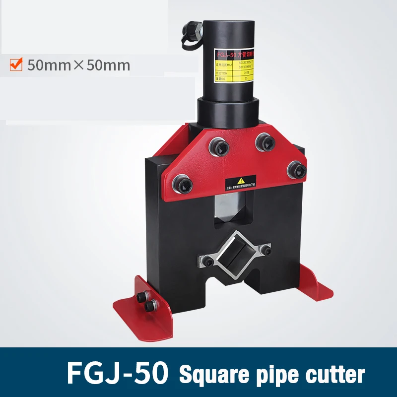 Hydraulic Square Pipe Angle Iron Angle Steel Cutting Machine 50*50mm Galvanized Electric Angle Steel Cutter