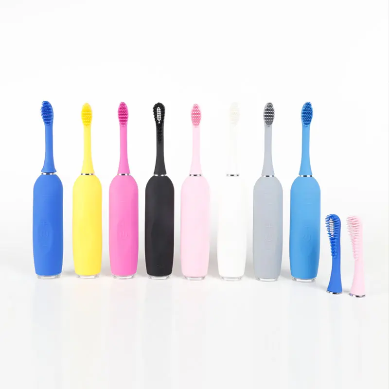 

Adult Automatic USB Rechargeable Electric Toothbrush Waterproof Sonic Vibration Whitening Removing Dirt Toothbrush Head