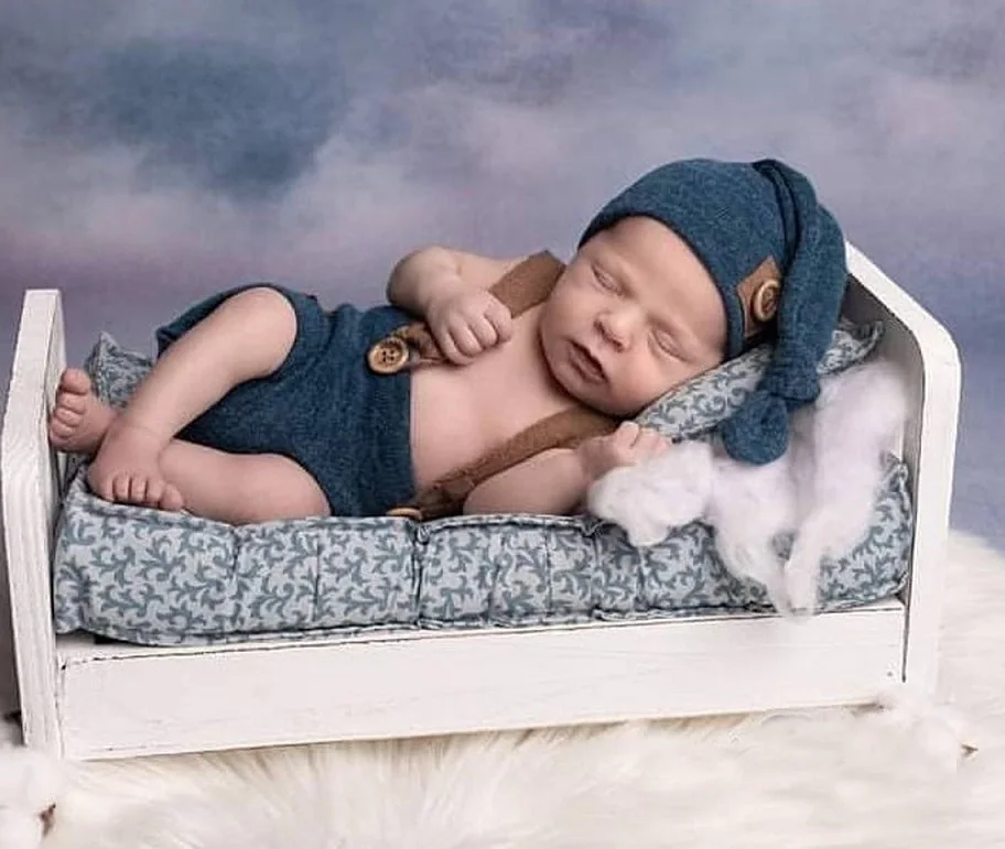 Alat Peraga Fotografi Bayi Baru Lahir Aksesori Tempat Tidur Bantal Posing Kasur Alat Peraga Foto Tunas Studio Karpet Bantal Keranjang