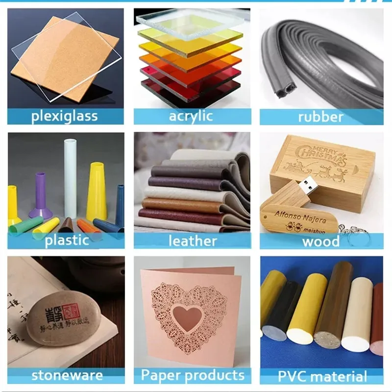 

900*600mm 9060 6090 100w Laser Engraving and Cutting Machine Acrylic Wood Leather Paper With Electric Up-down Working Table