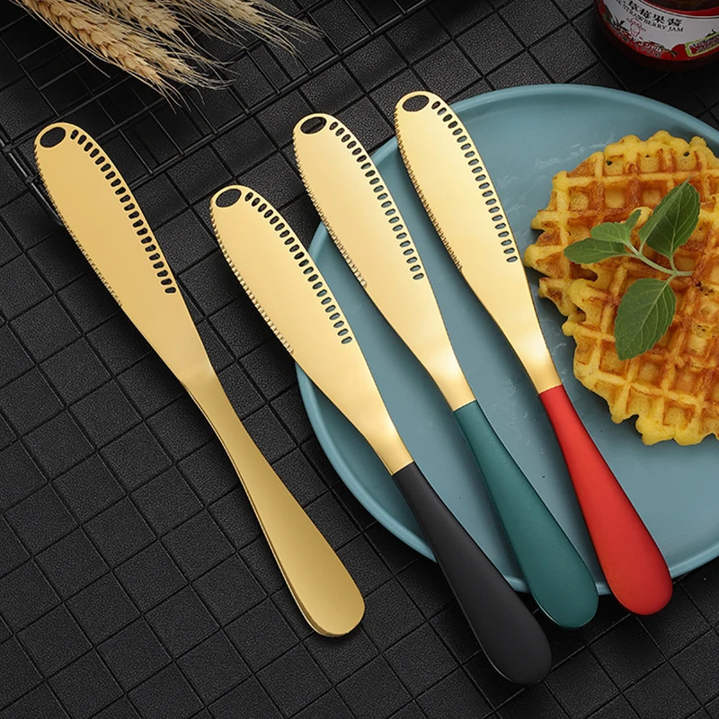 Edelstahl Butter Messer Käse Spachtel Klinge Cutter Pizza Schaufel Küche Backen Gebäck Sauce Spachtel Kuchen Dekorieren Werkzeuge