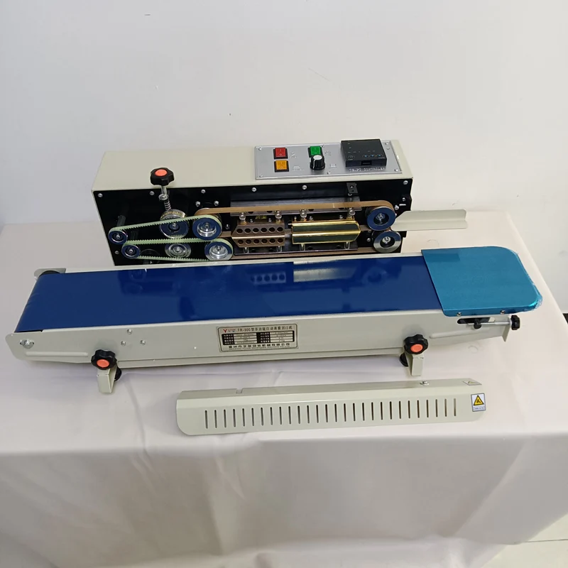 آلة ختم شريط الأكياس البلاستيكية الأفقية المستمرة الأوتوماتيكية