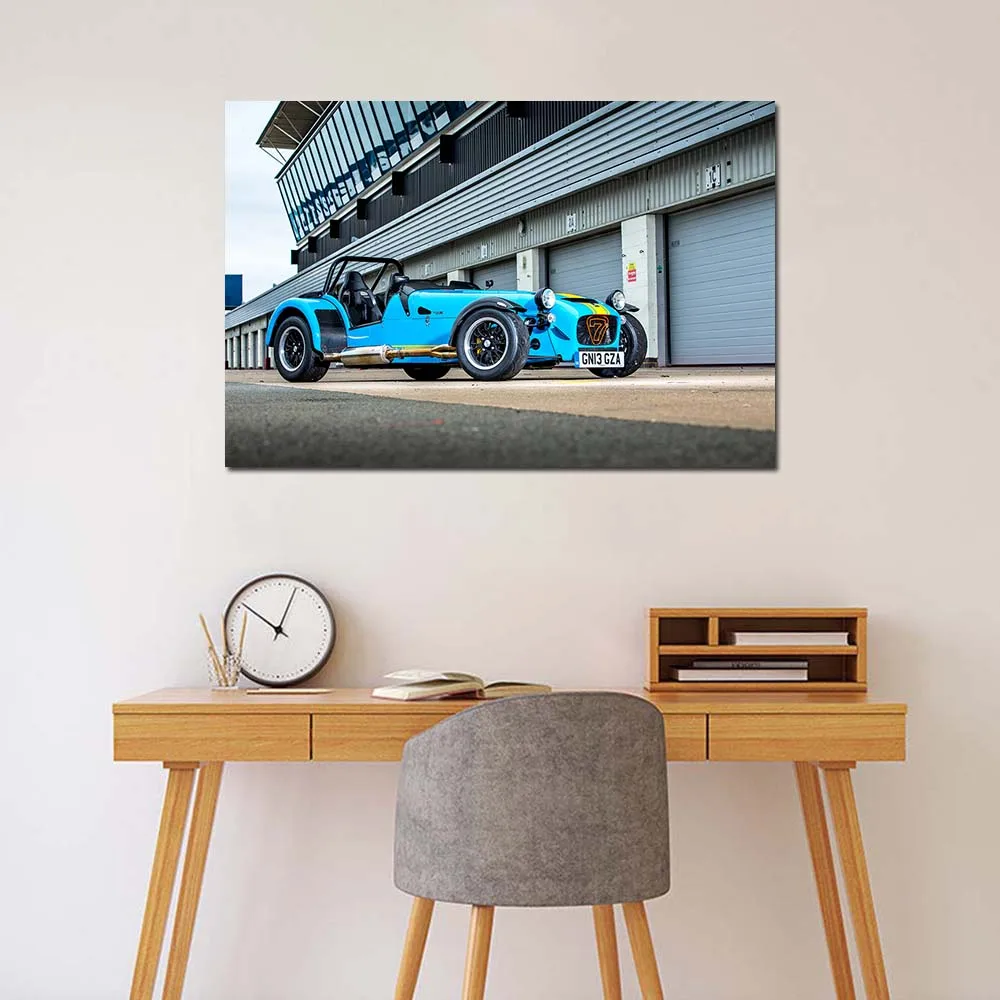 Caterham Seven 620 R Car Poster DIY Frame Canvas Painting Wall Art Pictures Print For Living Room Home Decor