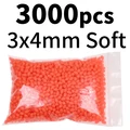 3x4mm 3000 piezas rojo
