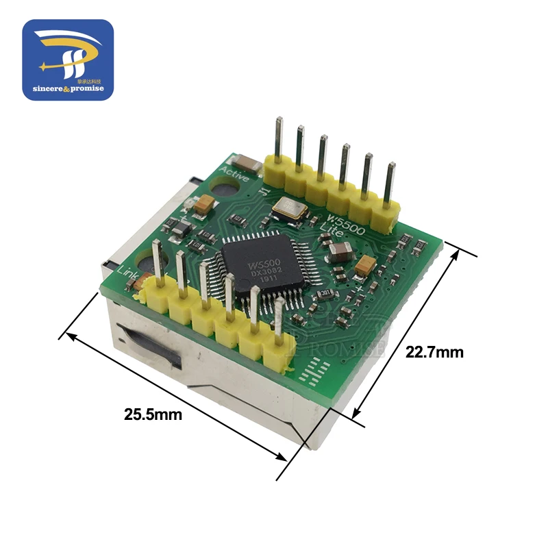 Smart Electronics USR-ES1 SPI To LAN W5500 Ethernet Network Module Hardware TCP / IP 51/STM32 Microcontroller Program Over W5100