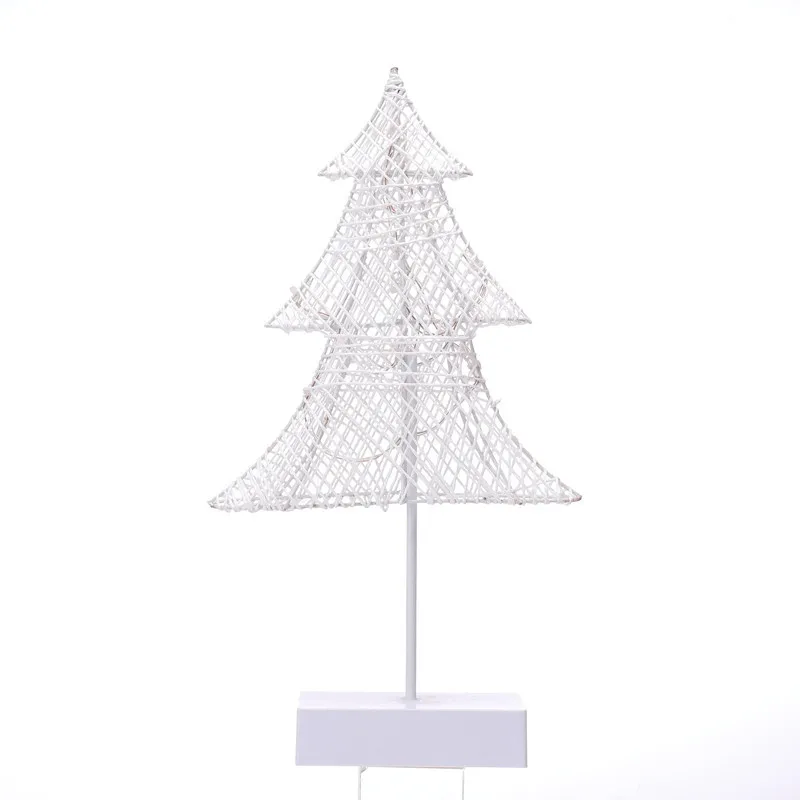 LED Night Light Table Lamp Creative Handmade Rattan Love Moon Bedside Lamp Battery-powered Home Bedroom Decorative Lamp