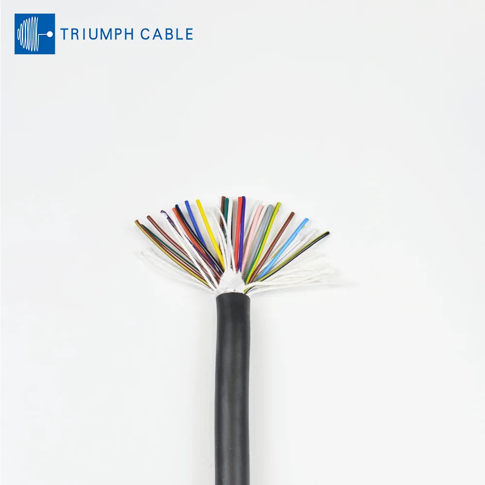 

TRIUMPHCABLE 1/2 meter UL2464 14/20/24AWG 3/12/25core Multi Core Wire High Flexible Unshielded Drag Chain Control Cable