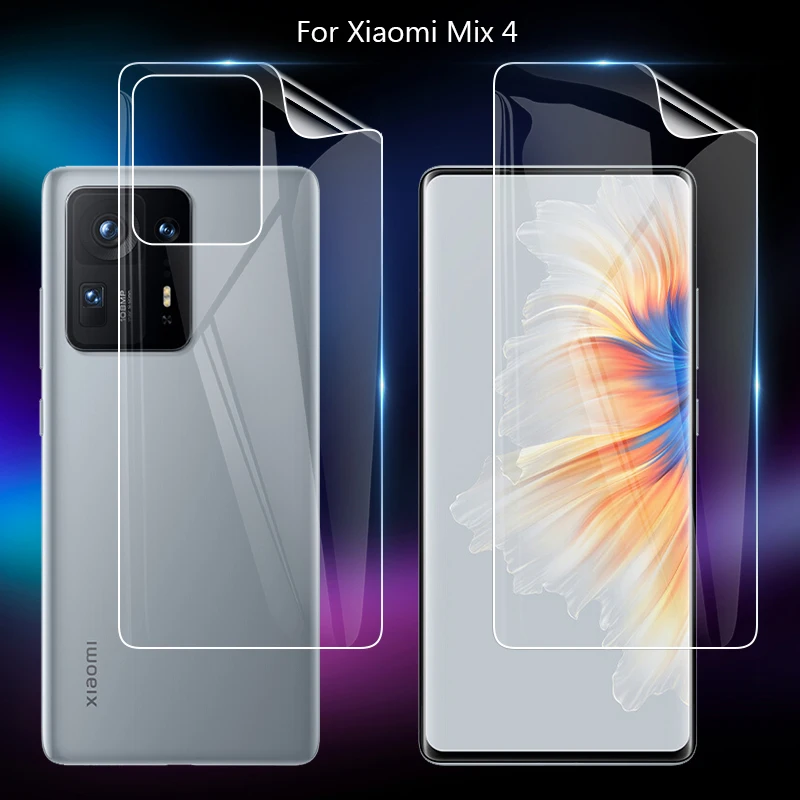 

Для Xiaomi Mix 4 Mix4 5G 6,67 "Прозрачная ТПУ/матовая Гидрогелевая Защитная пленка с полным покрытием и защитой от отпечатков пальцев (не стекло)