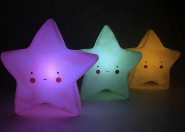 Smiley Star table lamp LED light high quality material, hunting, camping,home, school, Car, hotel, restaurant ,Ships from Turkey