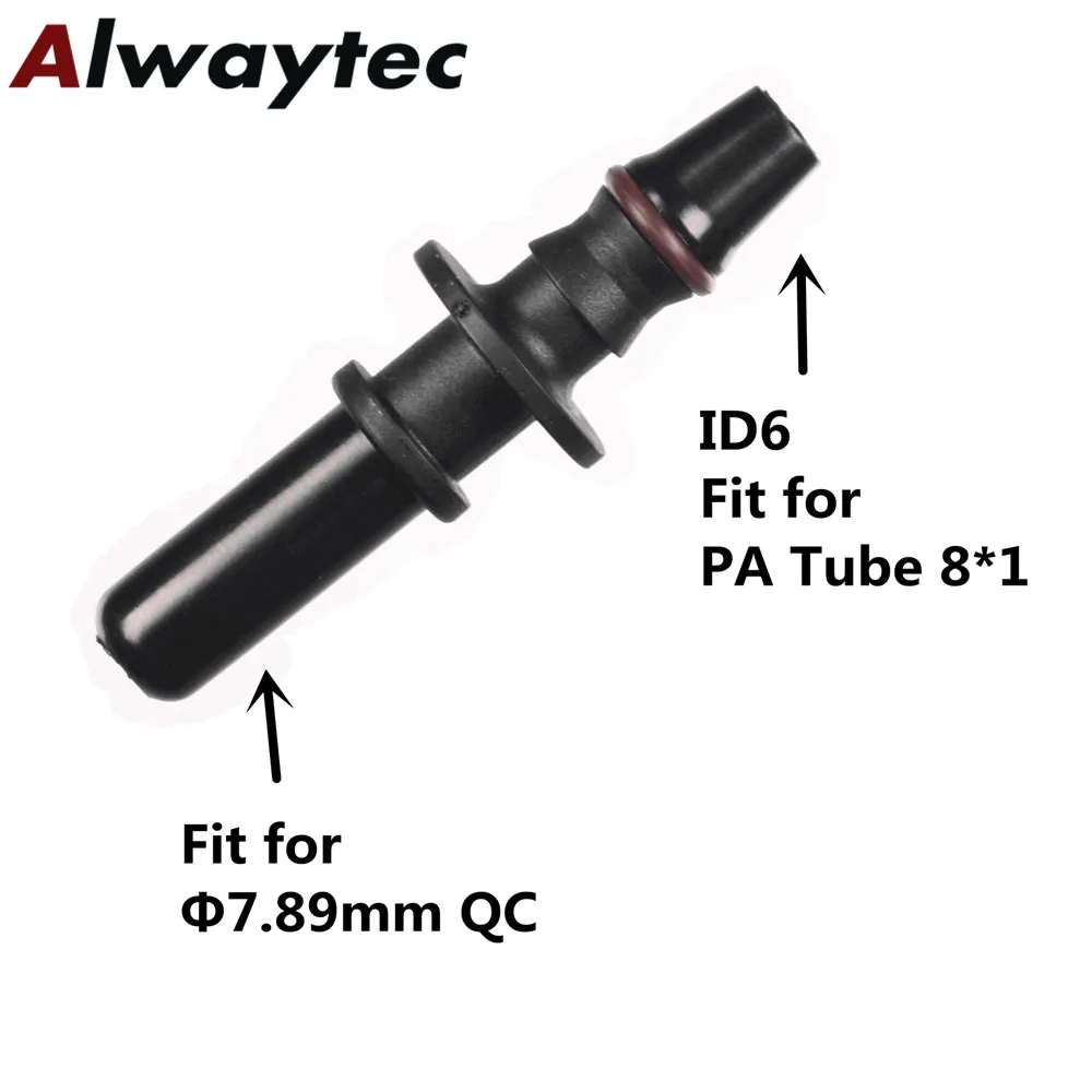 ALWAYTEC Auto Fuel Line Hose Quick Release Connector Automotive Plastic Junctions Not Of Metal For Pipes Of  Vehicle