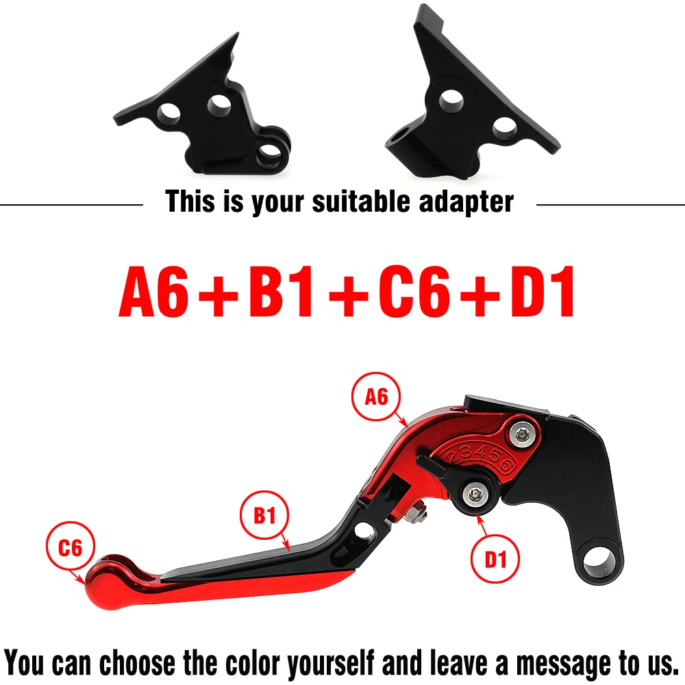 For Aprilia CAPONORD ETV1000 ETV 1000 2002-2007 Motorcycle Accessories Folding Extendable Brake Clutch Levers