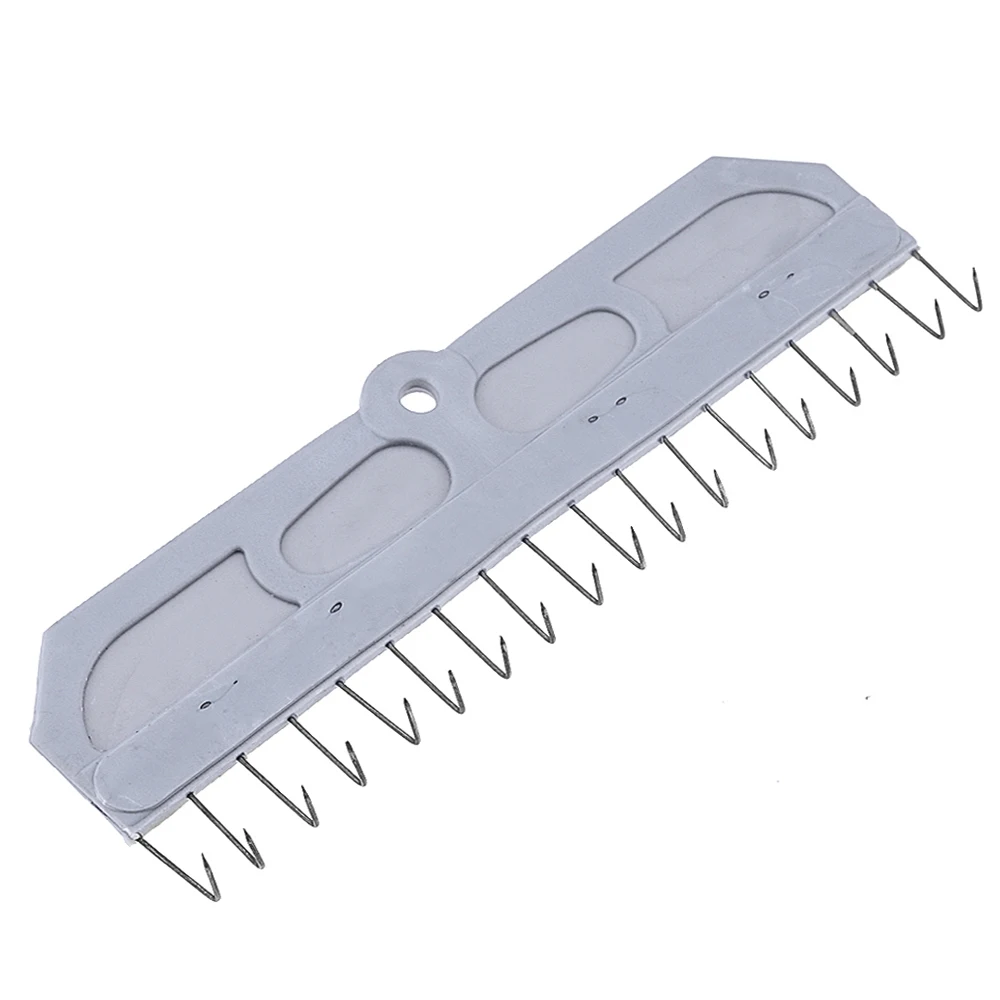 Knitting Machine Weight Hanger 19.2*6.6cm with 18 Hooks Universal for Brother Knitting Machine Spare Parts Sewing Tool