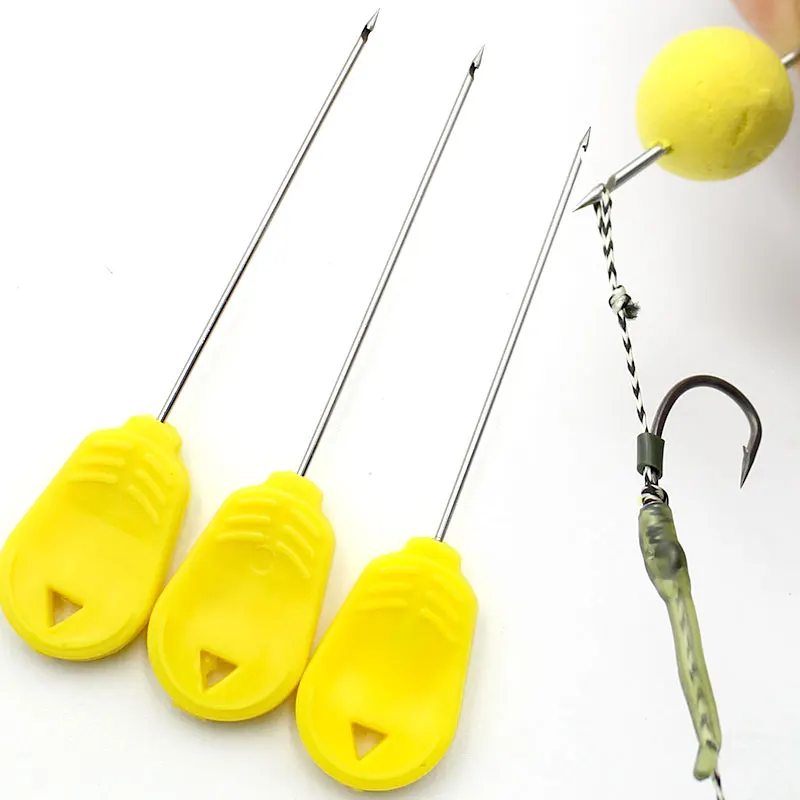 

3PCS Carp Fishing Tackle Hair Rig Fishing Bait Needles Pop Up Boilies Carp Bait Drilling Tool For Carp Fishing Lure baits Acces