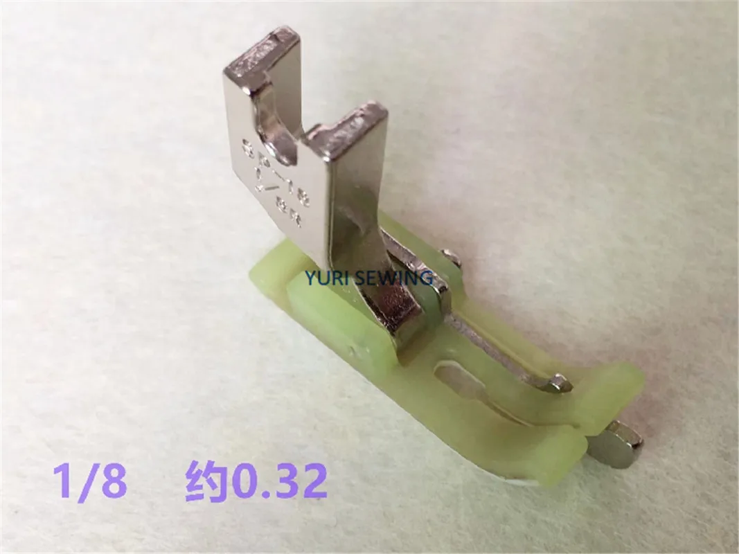 SP-18 pressure foot plastic knife right side lock stitch 1/16 1/8 3/16 1/4 1/32 5/16 3/8 industrial sewing machine spare parts