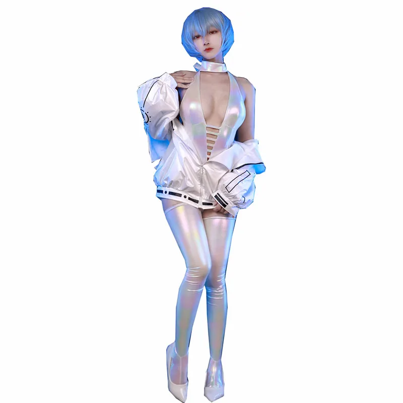 

Figure Cosplays GK ASS Ayanami Rei Cosplay Costume jumpsuit