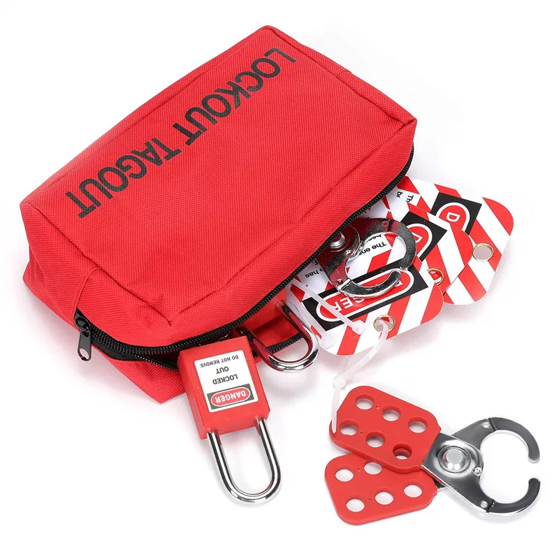 Lockout Tagout Kit - Safety Lockout Padlocks Loto Hasps Lockout Tagout Tags Loto Locks Set Electrical Lock Out Tag Out Kits