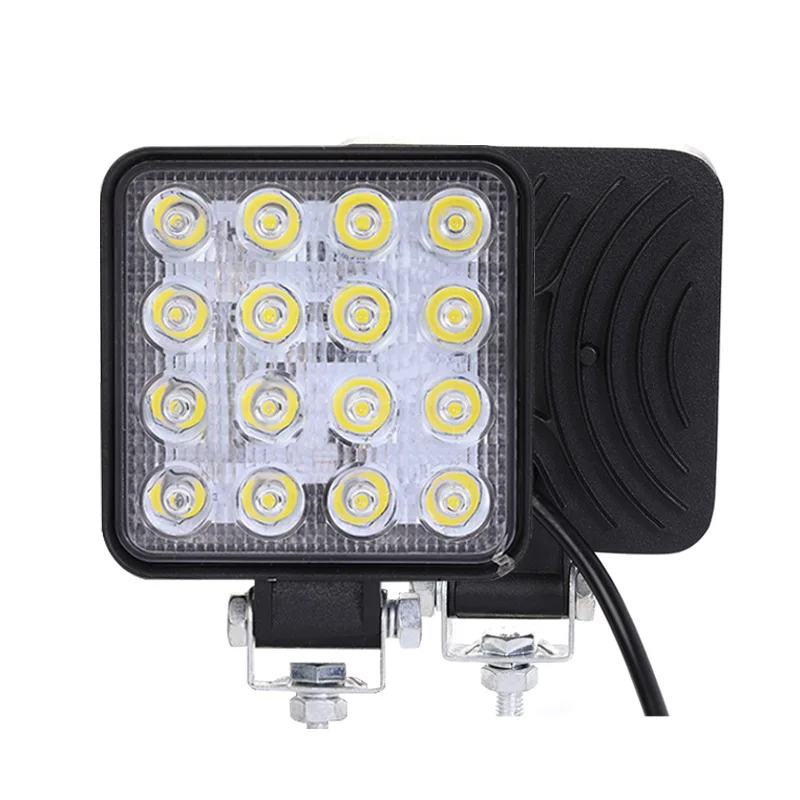 車のヘッドライト,車両の運転,フォグライト,車のヘッドライト,16smd 48w 4x4