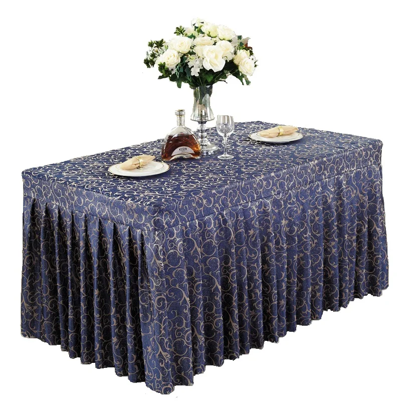 

Polyester Jacquard Conference Table Skirting Cover