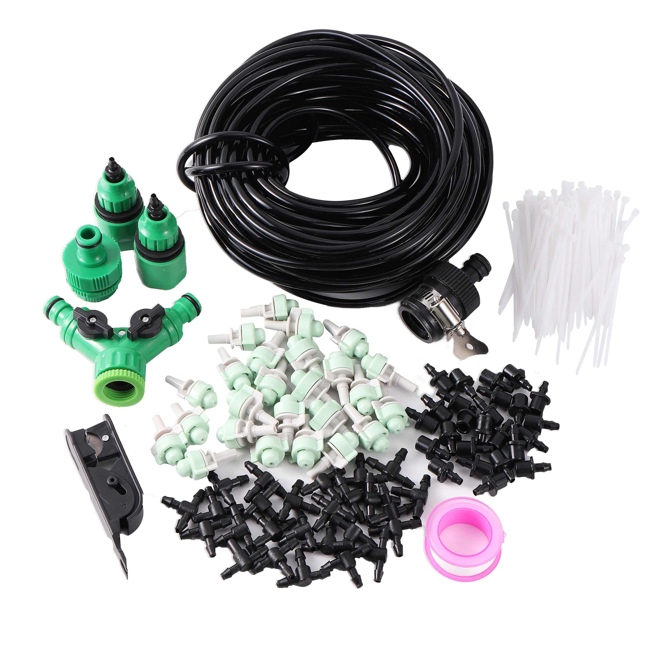 Smart Rain Sensor Timer Atomizing Nozzle Kit Garden Atomizing Irrigation System Various Hose Joints, Hose Connector Accessories