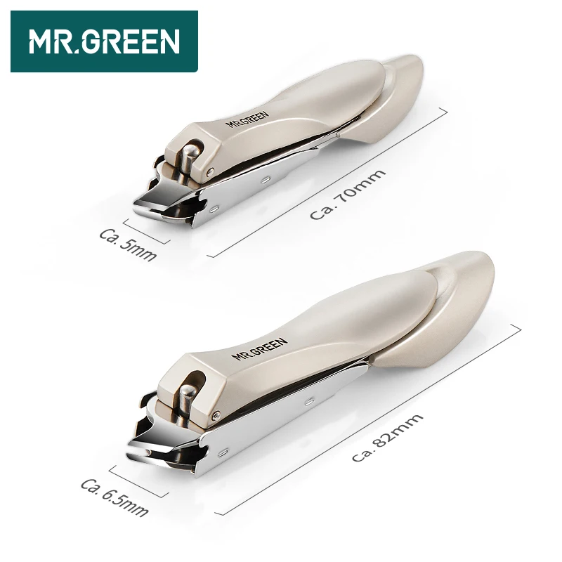 MR.GREEN obcinacz do paznokci ze skośną krawędzią cążki do skórek narzędzie martwa skóra ukośna końcówka trymer nożyczki do Manicure — zdjęcie 7