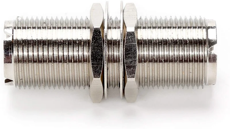 5 teile/los UHF SO239 Weibliche Zu Buchse Mutter Schott Panel Mount Adapter Stecker Gerade F/F Anschlüsse