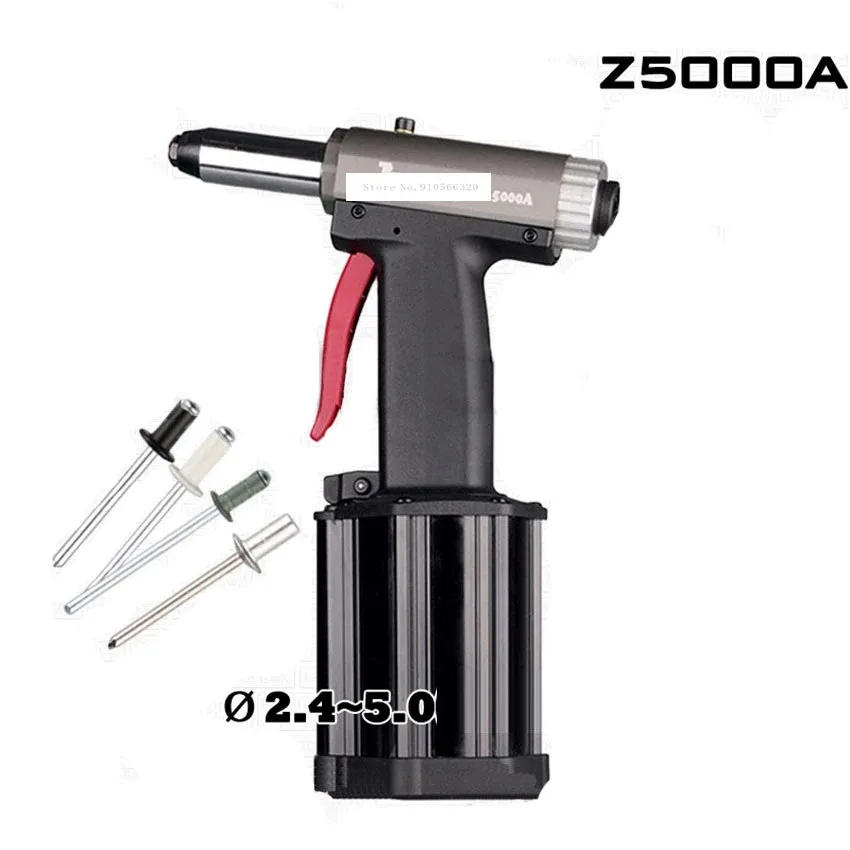 

Z5000A Commercial Pneumatic Rivet Gun Hydraulic Riveting Tool Air Riveter Power Tool For 0.5-0.7Mpa Gas pressureblind rivets