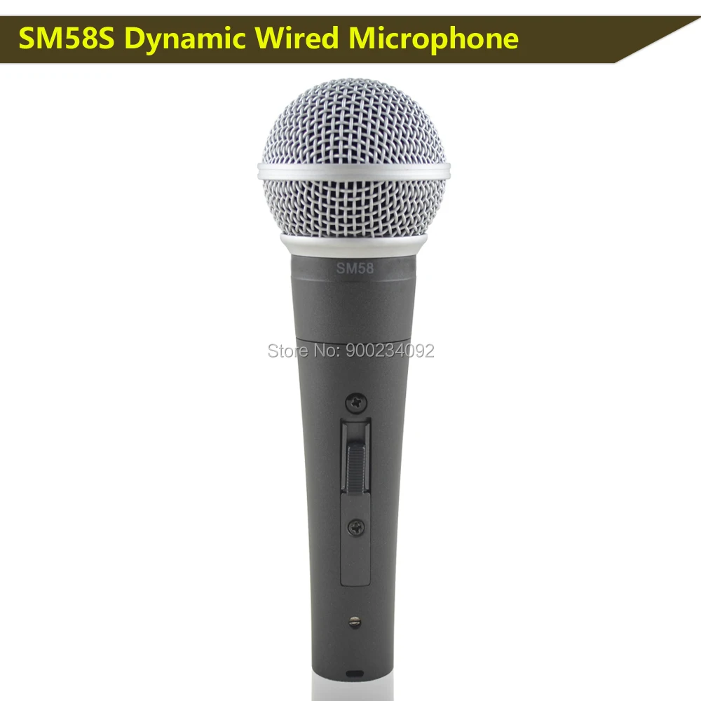 

58sk wired dynamic cardioid professional microphone , sm-58sk sm-58 wired microphone