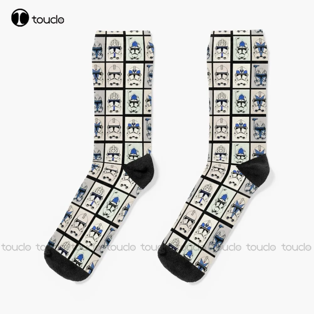 Clone Troopers - Good Soldiers Follow Orders Socks Kawaii Socks Christmas Fashion New Year Gift Unisex Adult Teen Youth Socks