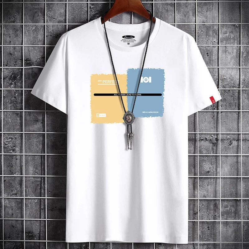 2023 Fashion Summer for Men Clothing Anime T Shirt White Oversized Graphic Vintage T-shirt Tshirt Anime Harajuku Manga S-6XL