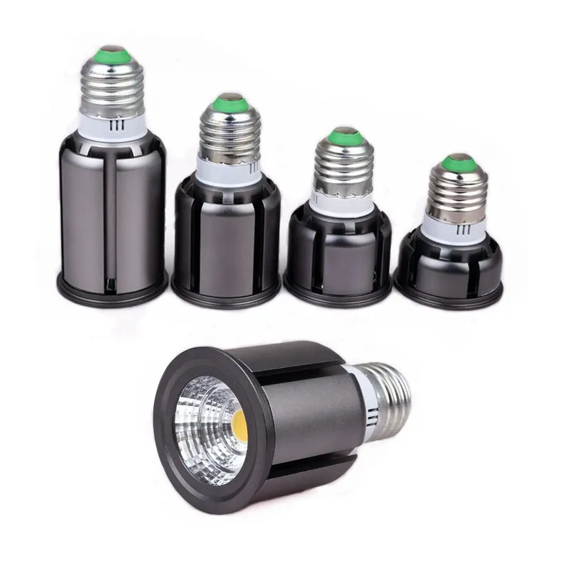 Foco LED COB ultrabrillante, lámpara de punto blanco frío y cálido, 9W, 12W, 15W, 20W, 25W, E26, E27, MR16, GU10, 12V, CA, 220V, 110V